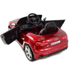 Super-Toys AUDI S5 LICENCIA, FARBA, MÄKKÉ EVA KOLESÁ PLNÁ OPCIA, KVALITA/HL258