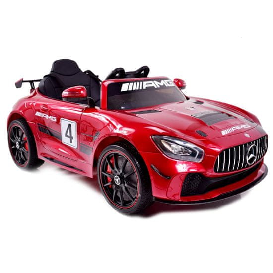 Super-Toys MERCEDES AMG GT 4 SPORT EDITION S TLMIČMI PILOT, NOČNÝM BALÍKOM, POSILŇOVAČOM RIADENIA, MÄKKÝMI KOLESAMI /SX-1918