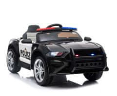 Super-Toys POLICAJNÉ AUTO, ZVUKY, MÄKKÉ EVA KOLESÁ, MÄKKÉ SEDADLO/BBH0007