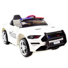 Super-Toys POLICAJNÉ AUTO, ZVUKY, MÄKKÉ EVA KOLESÁ, MÄKKÉ SEDADLO/BBH0007