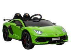 Super-Toys ORIGINÁL LAMBORGHINI SVJ FULL OPTION, SOFT WHEELS, SOFT SEAT/HL328