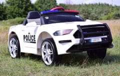 Super-Toys POLICAJNÉ AUTO, ZVUKY, MÄKKÉ EVA KOLESÁ, MÄKKÉ SEDADLO/BBH0007