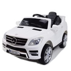 Super-Toys MERCEDES ML350 AMG TRI MOTORY, FUNKCIA HOJDANIA, MÄKKÉ KOLESÁ, MÄKKÉ SEDADLO, VÝKONNÝ/ML350