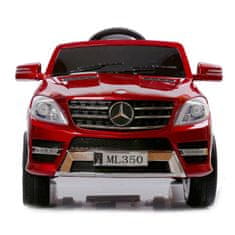 Super-Toys MERCEDES ML350 AMG TRI MOTORY, FUNKCIA HOJDANIA, MÄKKÉ KOLESÁ, MÄKKÉ SEDADLO, VÝKONNÝ/ML350