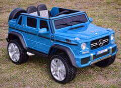 Super-Toys ORIGINÁL MAYBACH G650, POHON 4X4, MÄKKÉ SEDADLO, MÄKKÉ KOLESÁ/G650-S