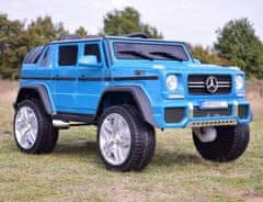 Super-Toys ORIGINÁL MAYBACH G650, POHON 4X4, MÄKKÉ SEDADLO, MÄKKÉ KOLESÁ/G650-S