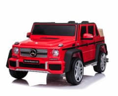 Super-Toys ORIGINÁL MERCEDES MAYBACH G650, MÄKKÉ SEDADLO, MÄKKÉ KOLESÁ/A100