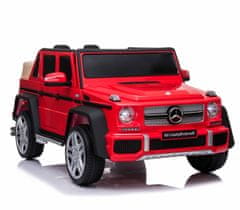 Super-Toys ORIGINÁL MERCEDES MAYBACH G650, MÄKKÉ SEDADLO, MÄKKÉ KOLESÁ/A100