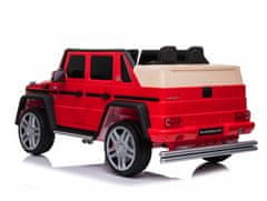 Super-Toys ORIGINÁL MERCEDES MAYBACH G650, MÄKKÉ SEDADLO, MÄKKÉ KOLESÁ/A100