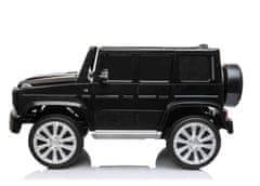 Super-Toys MERCEDES G500 BATÉRIA - MÄKKÉ EVA KOLESÁ, MÄKKÉ SEDADLO FULL OPTION/JJ2077