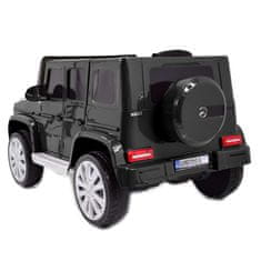 Super-Toys MERCEDES G500 BATÉRIA - MÄKKÉ EVA KOLESÁ, MÄKKÉ SEDADLO FULL OPTION/JJ2077