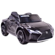 Super-Toys ORIGINÁL LEXUS LC500 V NAJLEPŠEJ VERZII, MÄKKÉ KOLESÁ, MÄKKÉ SEDADLO/JE1618