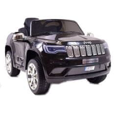 Super-Toys ORIGINÁL JEEP GRAND CHEROKEE, MÄKKÉ KOLESÁ, MÄKKÉ SEDADLO, SUPER VERZIA/JJ2055