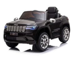 Super-Toys ORIGINÁL JEEP GRAND CHEROKEE, MÄKKÉ KOLESÁ, MÄKKÉ SEDADLO, SUPER VERZIA/JJ2055