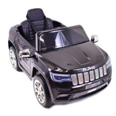 Super-Toys ORIGINÁL JEEP GRAND CHEROKEE, MÄKKÉ KOLESÁ, MÄKKÉ SEDADLO, SUPER VERZIA/JJ2055