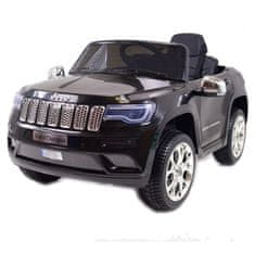 Super-Toys ORIGINÁL JEEP GRAND CHEROKEE, MÄKKÉ KOLESÁ, MÄKKÉ SEDADLO, SUPER VERZIA/JJ2055