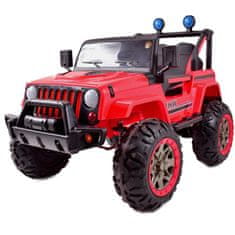 Super-Toys MEGA DZIP BATÉRIA 4X4, FUNKCIA HOJDANIA, DIAĽKOVÉ OVLÁDANIE/JHW5188