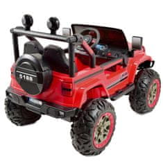 Super-Toys MEGA DZIP BATÉRIA 4X4, FUNKCIA HOJDANIA, DIAĽKOVÉ OVLÁDANIE/JHW5188