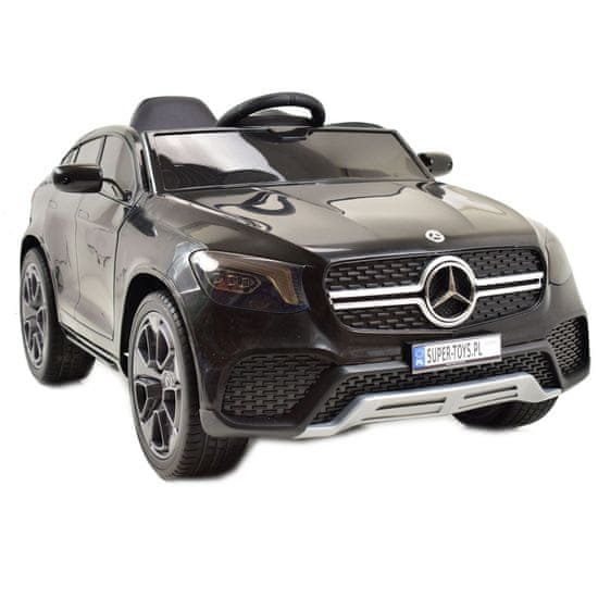 Super-Toys MERCEDES GLC KUPÉ, MÄKKÉ EVA KOLESÁ, MÄKKÉ SEDADLO, PLNÁ VÝBAVA/BH0008