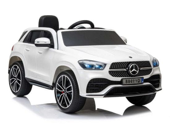 Super-Toys MERCEDES GLE 450 4MATIC, MÄKKÉ SEDADLÁ, MÄKKÉ KOLESÁ, PLNÁ VÝBAVA/QY1988