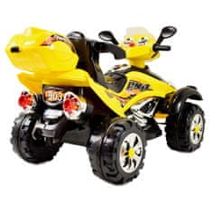 Super-Toys ŠTVORKOLESOVÝ VÍŤAZ 4 PREVODY, 2 MOTORY SILNÉ 2+PILOT/ PB-903