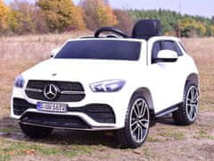 Super-Toys MERCEDES GLE 450 4MATIC, MÄKKÉ SEDADLÁ, MÄKKÉ KOLESÁ, PLNÁ VÝBAVA/QY1988