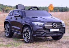 Super-Toys MERCEDES GLE 450 4MATIC, MÄKKÉ SEDADLÁ, MÄKKÉ KOLESÁ, PLNÁ VÝBAVA/QY1988