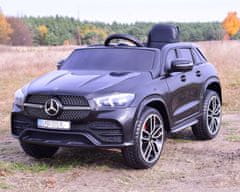 Super-Toys MERCEDES GLE 450 4MATIC, MÄKKÉ SEDADLÁ, MÄKKÉ KOLESÁ, PLNÁ VÝBAVA/QY1988