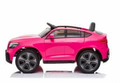 Super-Toys MERCEDES GLC KUPÉ, MÄKKÉ EVA KOLESÁ, MÄKKÉ SEDADLO, PLNÁ VÝBAVA/BH0008