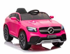 Super-Toys MERCEDES GLC KUPÉ, MÄKKÉ EVA KOLESÁ, MÄKKÉ SEDADLO, PLNÁ VÝBAVA/BH0008