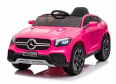 Super-Toys MERCEDES GLC KUPÉ, MÄKKÉ EVA KOLESÁ, MÄKKÉ SEDADLO, PLNÁ VÝBAVA/BH0008