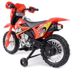 Super-Toys VEĽKÝ MOTOCYKEL KRÍŽ 2 SILNÝ 2 SO ZVUKMI A Ś / ZP-3999A