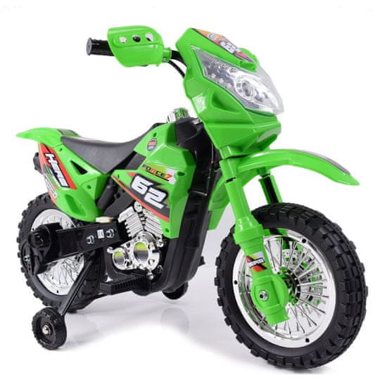 Super-Toys VEĽKÝ MOTOCYKEL KRÍŽ 2 SILNÝ 2 SO ZVUKMI A Ś ZP-3999A