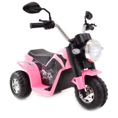 Super-Toys MOTORKA CHOPPER - PRVÁ DETSKÁ MOTORKA, MÄKKÉ SEDADLO/JC916