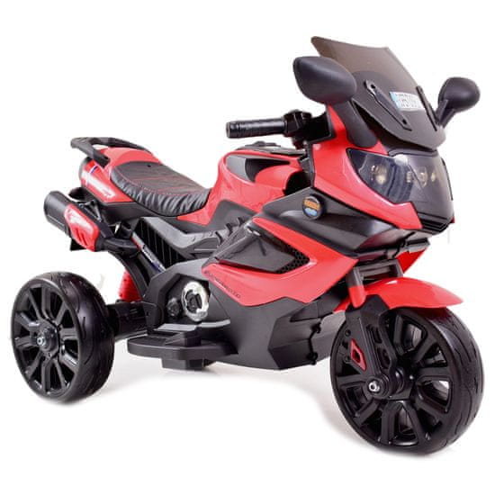 Super-Toys MOTORKA POWER RACER - MÄKKÉ KOLESÁ, MÄKKÉ SEDADLO/LQ168A