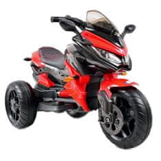 Super-Toys MEGA MOTORKA 3 KOLESÁ - MÄKKÉ EVA KOLESÁ, MÄKKÉ PREŠÍVANÉ SEDADLO/HS-5188