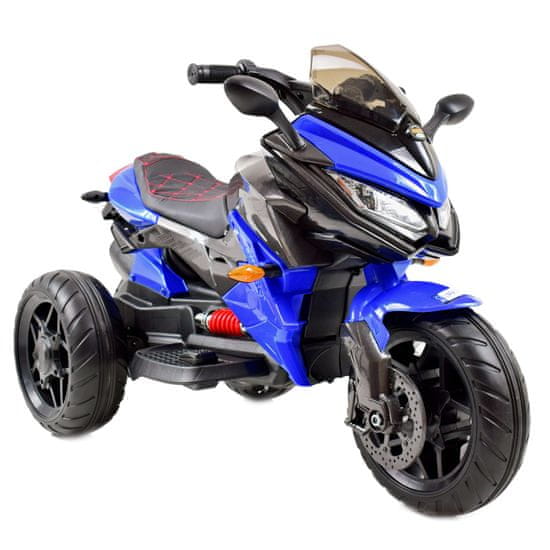 Super-Toys MEGA MOTORKA 3 KOLESÁ - MÄKKÉ EVA KOLESÁ, MÄKKÉ PREŠÍVANÉ SEDADLO/HS-5188