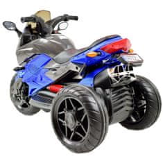 Super-Toys MEGA MOTORKA 3 KOLESÁ - MÄKKÉ EVA KOLESÁ, MÄKKÉ PREŠÍVANÉ SEDADLO/HS-5188