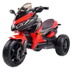 Super-Toys MEGA MOTORKA 3 KOLESÁ - MÄKKÉ EVA KOLESÁ, MÄKKÉ PREŠÍVANÉ SEDADLO/HS-5188