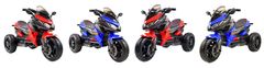 Super-Toys MEGA MOTORKA 3 KOLESÁ - MÄKKÉ EVA KOLESÁ, MÄKKÉ PREŠÍVANÉ SEDADLO/HS-5188