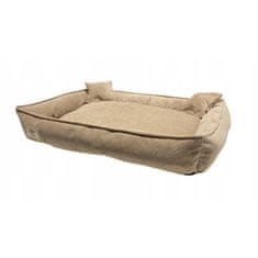 BB-Shop Lehátko Royal Dog Corduroy Beige 80x65 cm LUX