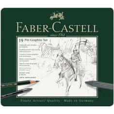 Faber-Castell Pitt Grafit set stredný-plech