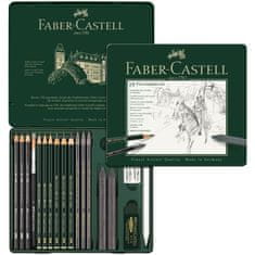 Faber-Castell Pitt Grafit set stredný-plech