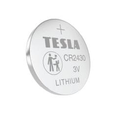 TESLA lítiová batéria CR2430, blister, 5 ks