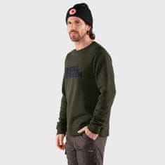 Fjällräven Fjällräven Logo Sweater M, tmavo zelená, l