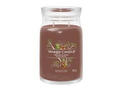 YANKEE CANDLE Praline &amp; Birch svíčka 567g / 5 knotů (Signature velký)