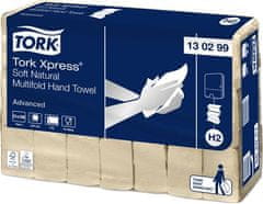 Tork Uterák "Xpress Soft Multifold", skladací, 2 vrstvový, 180 listov, H2 systém, Advanced, 130299