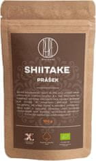 BrainMax Shiitake prášok, BIO 100g