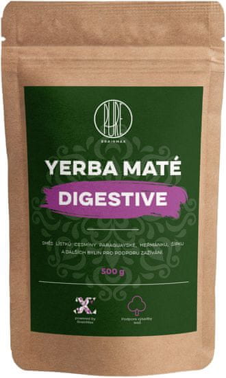 BrainMax Yerba Maté, Digestive, 500 g