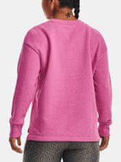 Under Armour Mikina Rival Fleece Oversize Crew-PNK XS